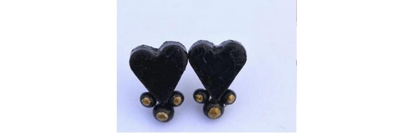  Handpainted Terracotta Jewellery – Ear rings